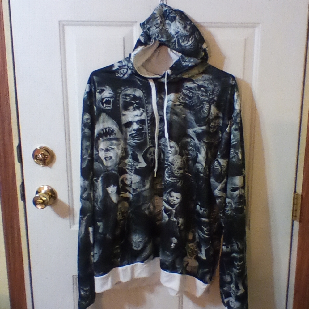 Horror Hoodie Large/X-Large. Brand New
